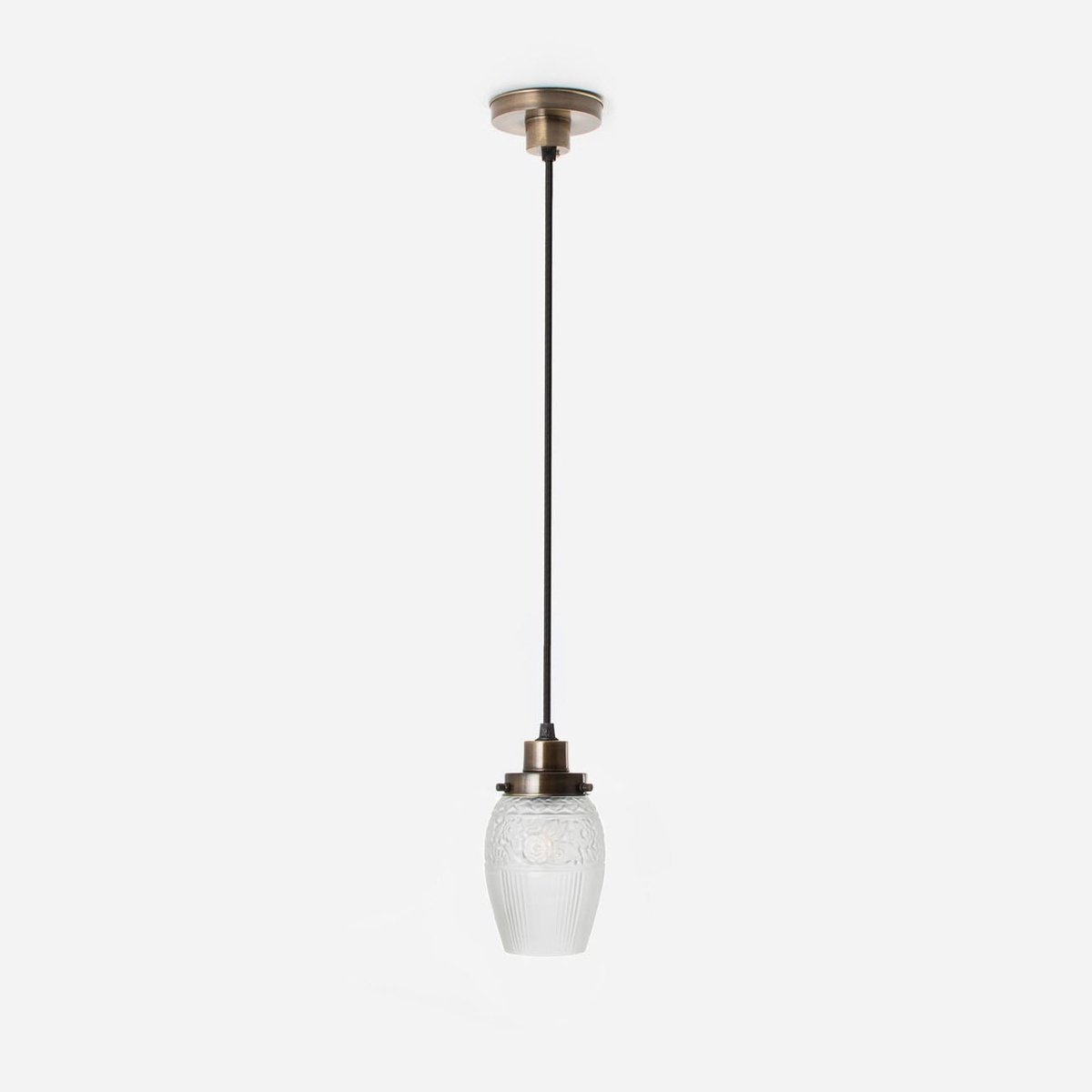 Coloured by Art Hanglamp aan snoer Flower Yard Geëtst 20's Brons - Art Deco Trade