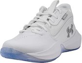 Under Armour Lockdown 7 Basketbalschoenen Sneaker Unisex 3028512 103 Wit