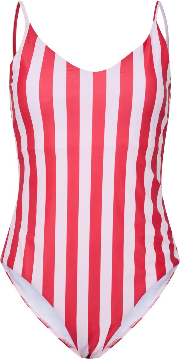 Pieces PCBAOMI SWIMSUIT BC - Dames - Badpakken Rood