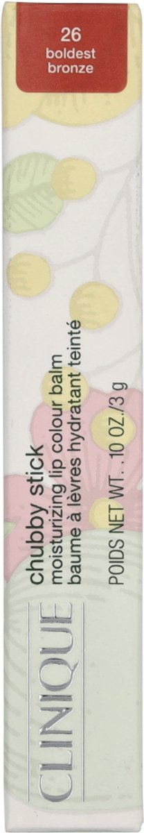 Goedkoopste Clinique Chubby Stick Lip Colour Balm 3gr | Boldest Bronze - 002 | - 02 Boldest Bronze