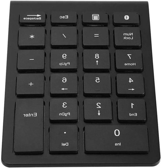 Foto: 22 keys bluetooth mini numpad usb numeric keypad klein toetsenbord voor laptop desktop computer pc compatibel android win ios