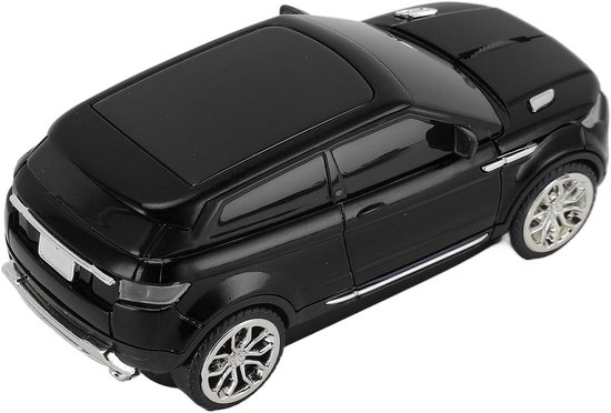 Sportwagenmuis autovorm draadloze muis voor laptop (zwart) - Cool ...