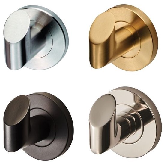 Handdoek haak easy lock - dubbel - 8x4x9 cm