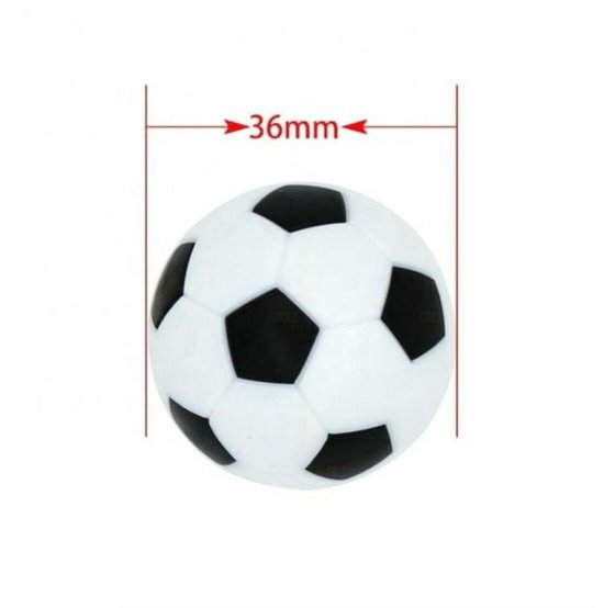 Pegasi set van 6 Tafelvoetbal Balletjes muti-color 36mm - Multi-pack Tafel Voetbal ballen - ABS Kunststof - Diverse kleuren van Pegasi — afbeelding 2