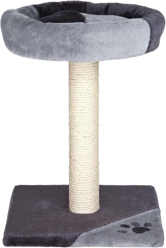 Petrebels Kraskarton Max 55, kattenkrabplank van zeer stevig karton, krabkarton 55 x 24 x 33 cm, kleur zwart