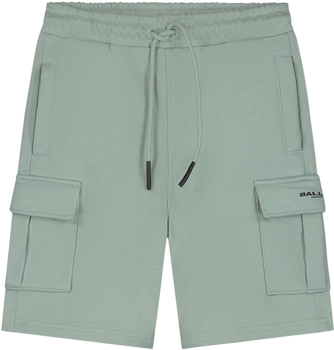 Ballin Amsterdam - Jongens Regular fit Shorts Cargo - Green - Maat 14