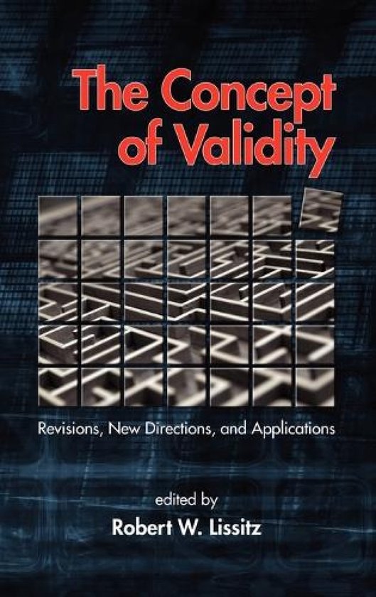 The Concept of Validity - cover