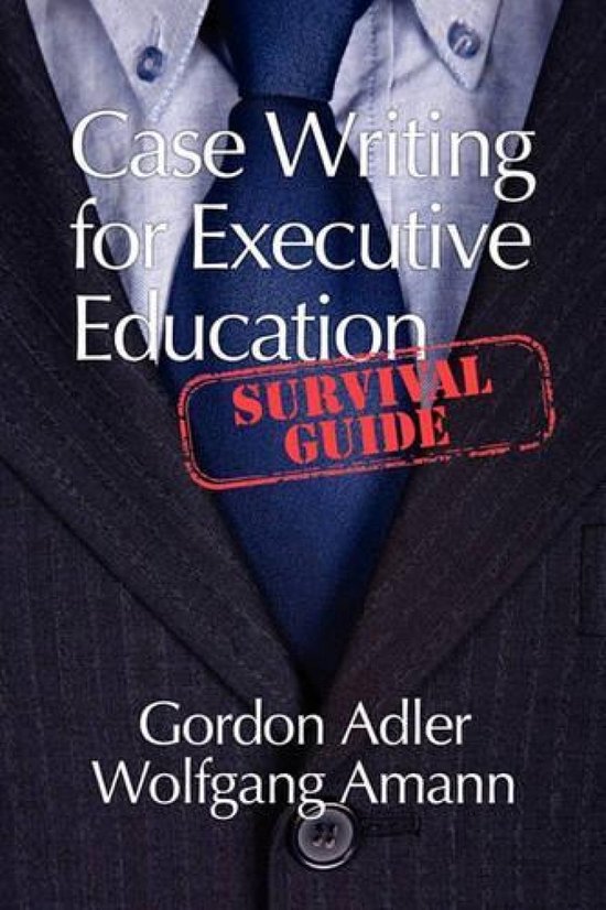 Case Writing for Executive Education - cover