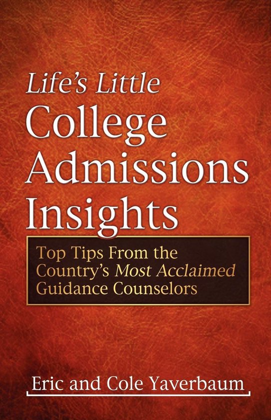 Life's Little College Admissions Insights - cover