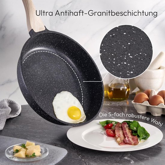 Zanetti Evolution Kookpan 24 cm diameter, inductiekookpan