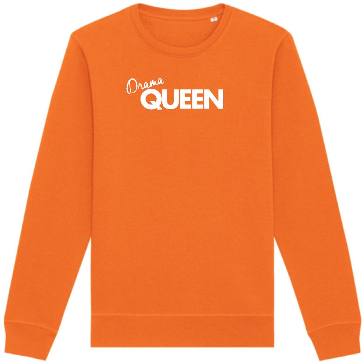 Sweater oranje 3XL - Drama Queen - soBAD. - Koningsdag - Unisex - Oranje - Voetbal - Nederland