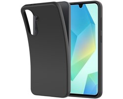 Just in Case hoesje geschikt voor Samsung Galaxy A36 / A56 Hoesje Siliconen - Flexibele 100% GRS Case - Zwart