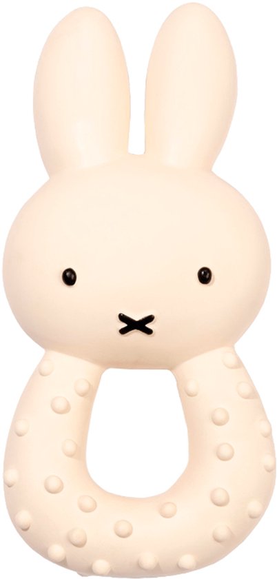 Nijntje bijtring triangel natuurlijk rubber - kraamcadeau - baby - Bambolino Toys