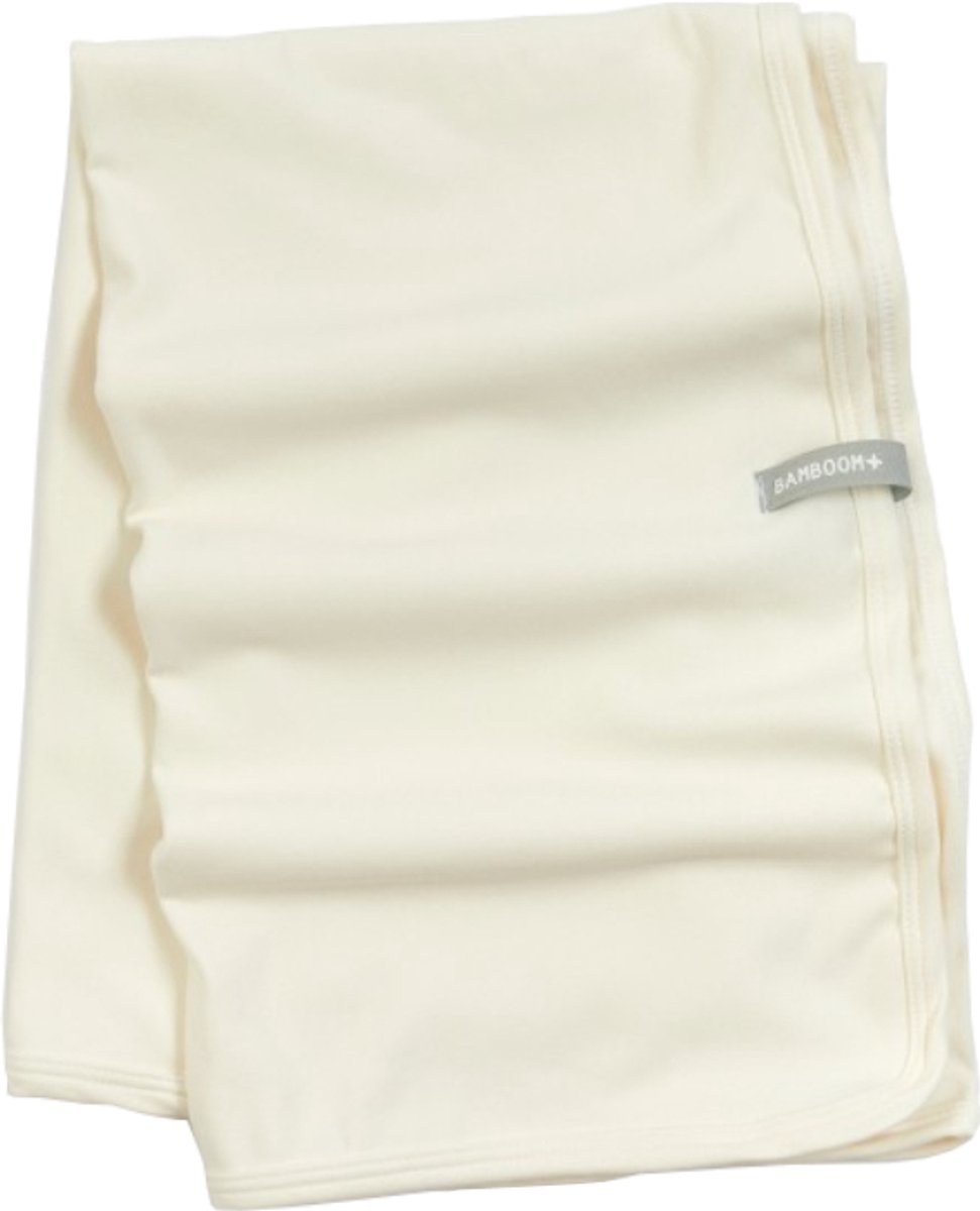 Bamboom Swaddle Wikkeldoek Jersey Crème
