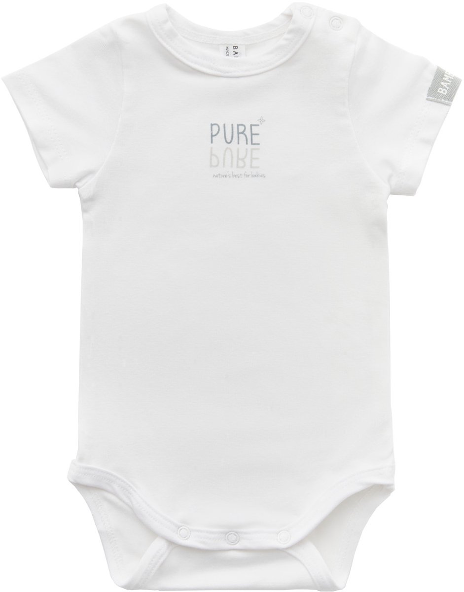 Bamboom Romper Pure Wit 12 Mnd