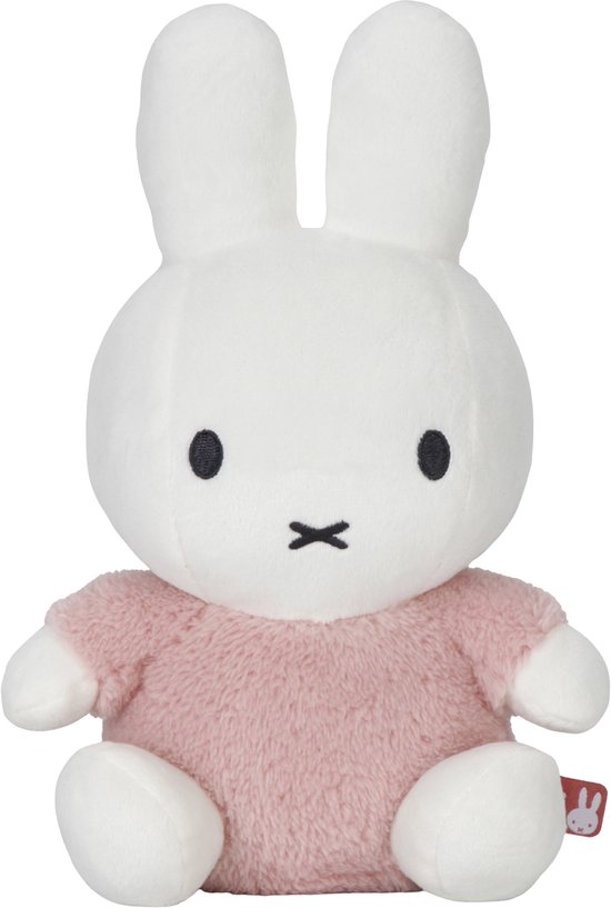 Nijntje Knuffel Fluffy Roze - 25 cm