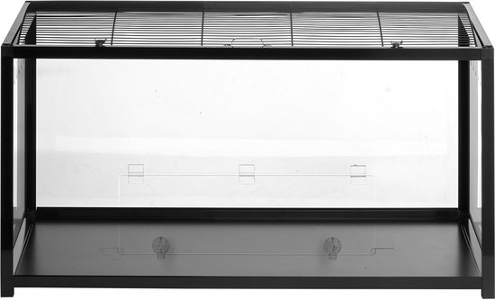 96.5 x 47.5 x 55.6 cm Hamsterkooi, 360°Transparant Zicht, Ruim Geventileerde Kooi Voor Kleine Dieren Voor Hamsters, Muizen, Cavia'S