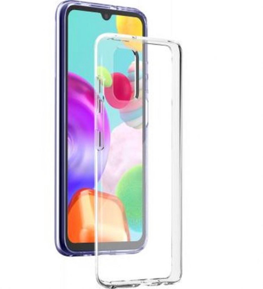 Bigben Connected, Case Geschikt voor Samsung Galaxy A41 Zacht en ultradun, Transparant
