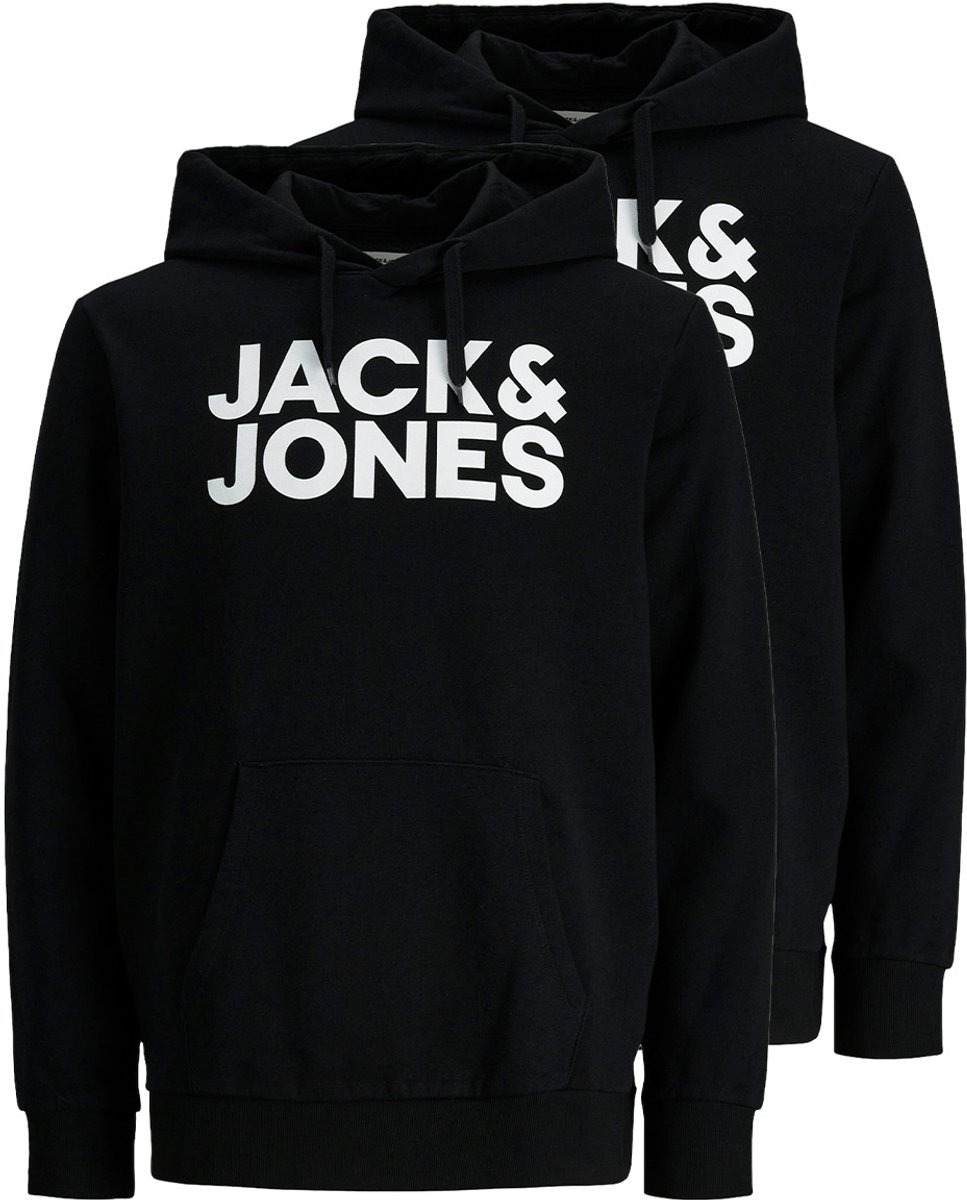 Jack & Jones Heren hoddie 2 pack Corp