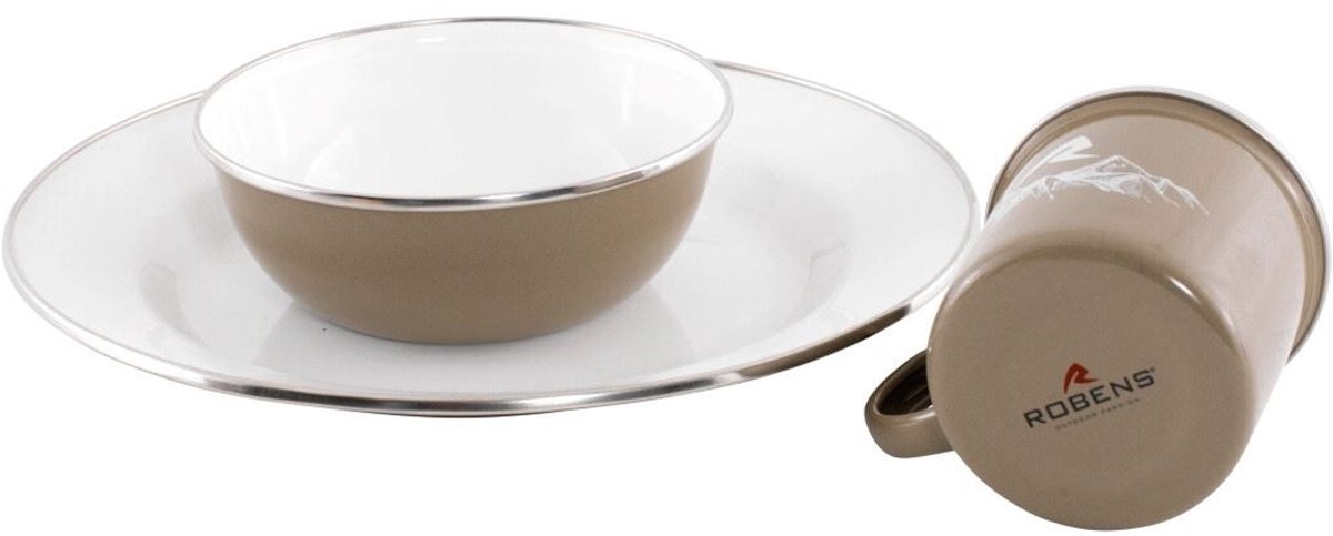 Robens Tongass Emaille Servies Set