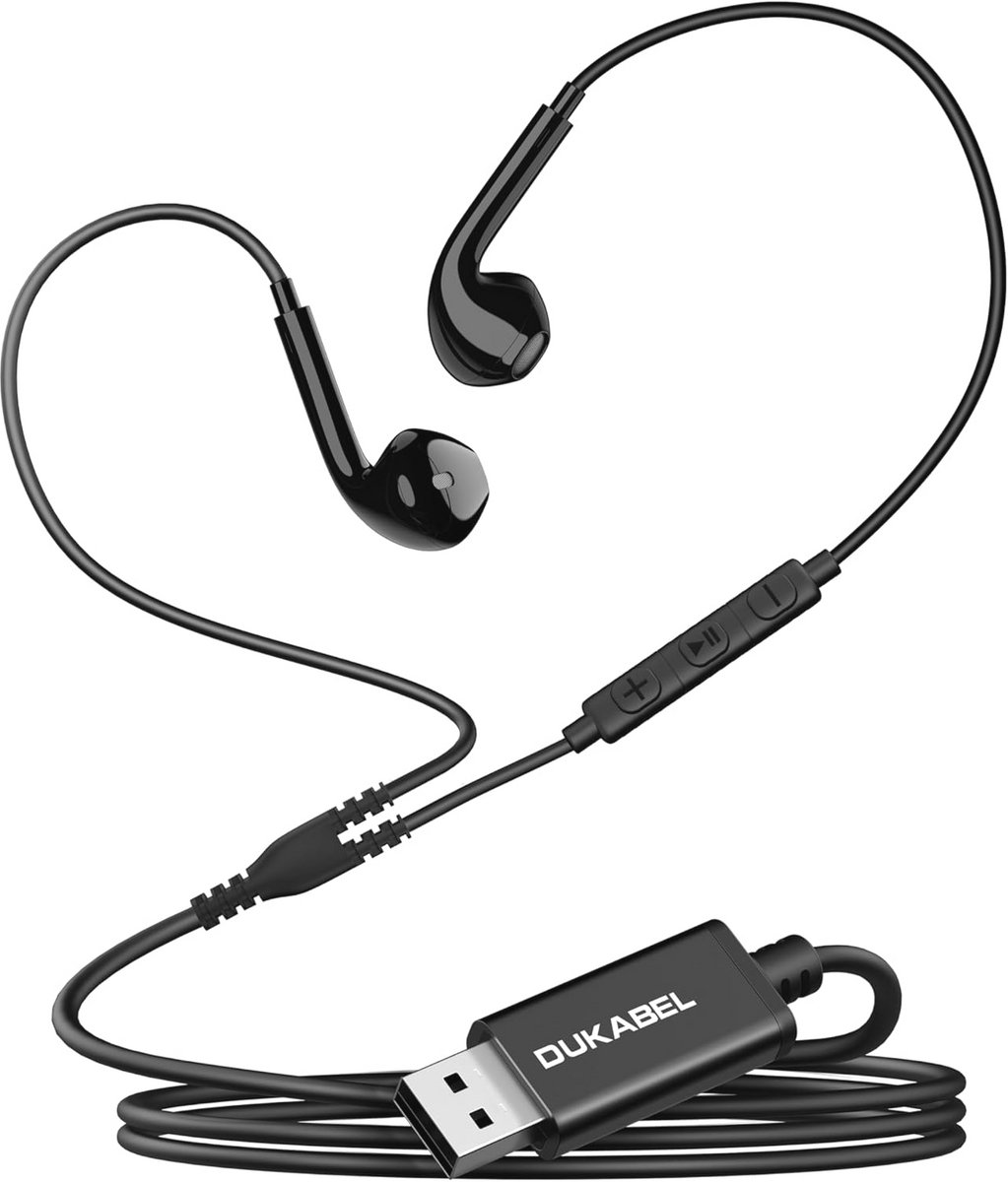 In-ear USB Gaming Hoofdtelefoon met Microfoon en Volumeregeling - Ruisonderdrukking voor PC, PS4, PS5