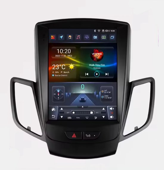 Autoradio 1/32 met Carplay en Android auto | Geschikt voor Ford Fiesta ...