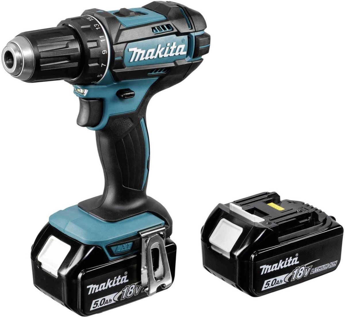 MAKITA DDF482RTJ Boor-/Schroefmachine Set - 18V - Li-Ion Accu - 2x 5.0Ah Accu - In Mbox thumbnail 8