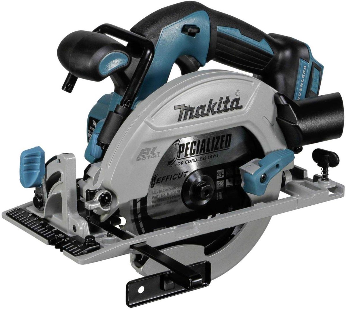 Makita DHS680Z 18 V cirkelzaag 165 mm losse body thumbnail 4