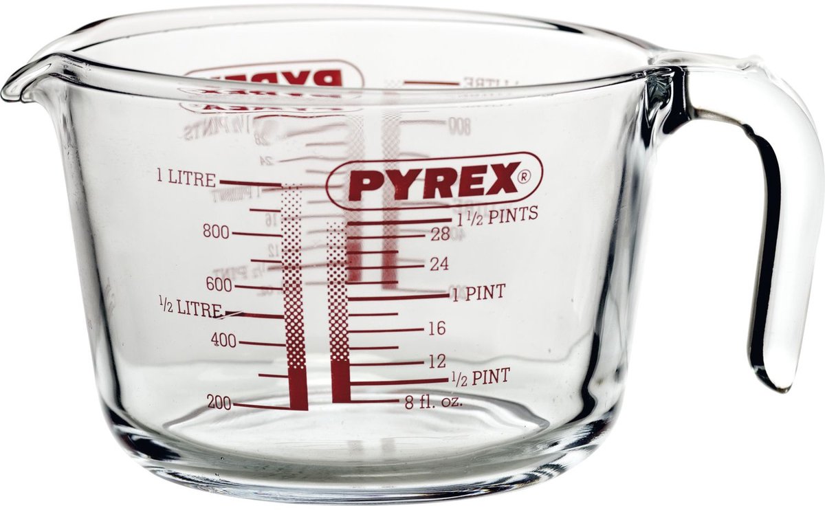 PYREX Prep & Store Maatbeker 1 L - Glas — cadeau in Koken & Dineren - foto 3