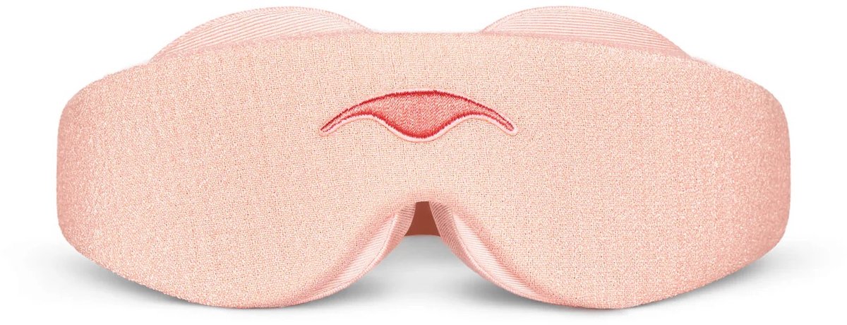 Manta Sleep Mask - Slaapmasker - Sunrise Pink Limited Edition - 100% verduisterend - Zeer comfortabel - Geen druk op ogen/oogleden - Volledig verstelbaar voor een perfecte pasvorm - Zacht en ademend materiaal — afbeelding 10