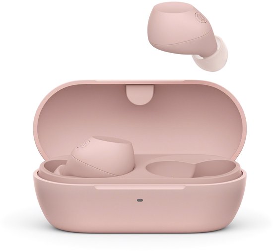 Sony WF-C710N draadloze oordopjes roze met noise cancelling, IPX4 waterbestendig, 30 uur batterij, multitasking