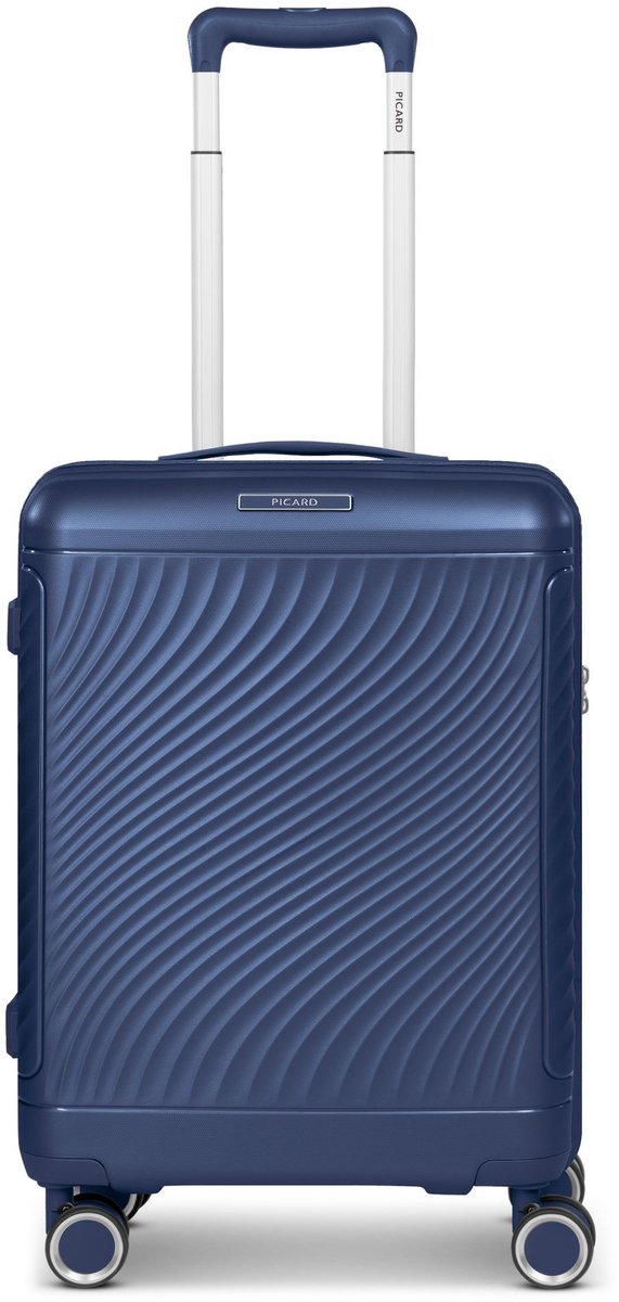 Picard Vienna 4 wielen Cabinewagen S 54 cm - Harde bagage - TSA slot - champagner