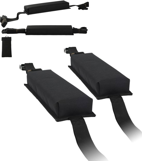 Coussin de toit souple, capacité de charge de 176 livres, ajustement universel pour la plupart des Véhicules, installation facile, Protection absorbant les chocs, durable, polyvalent