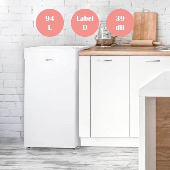 PRIMO PR180FR Koelkast Tafelmodel - 94L - D - Wit van Merkloos — afbeelding 5
