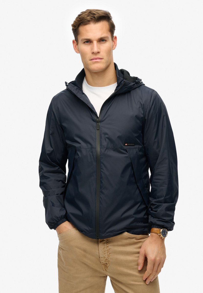 Superdry Windbreaker Jas – Heren Veste fonctionnelle Blauw