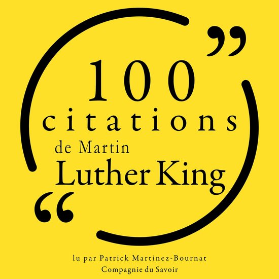100 citations de Martin Luther King Jr. - cover