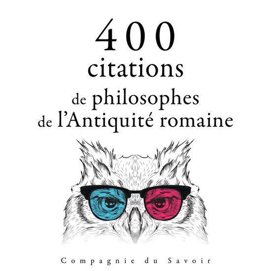 400 citations de philosophes de l'Antiquité romaine - cover
