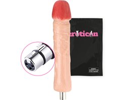 Eroticon Dildo Boy - Dik en Groot - 24.5 CM inbreng - Te gebruiken met de Eroticon Neukmachine - Accessoire - 3XLR opzetstuk