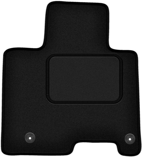 Driver's side foot mat, velour driver mat for Hyundai Kona (from 2017