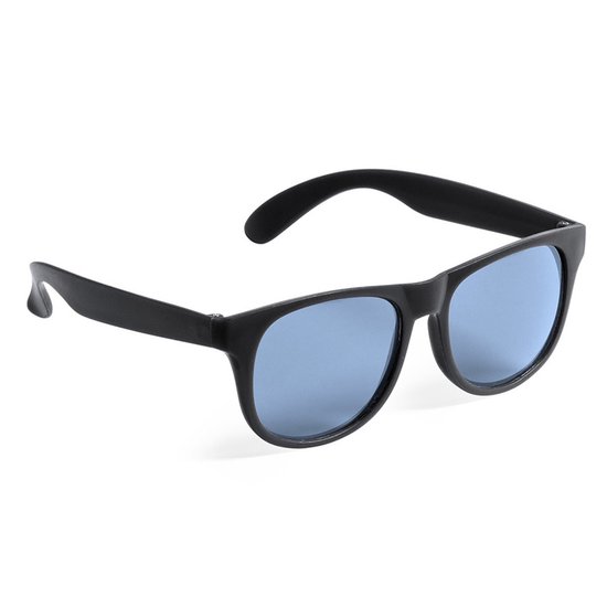 Set van 2x stuks voordelige zwarte verkleed zonnebrillen - Blues Brothers brillen van Bijtel — afbeelding 2