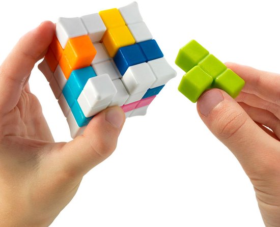 SmartGames – Plug & Play Puzzler (48 opdrachten) –  fidget toy – kubus puzzel