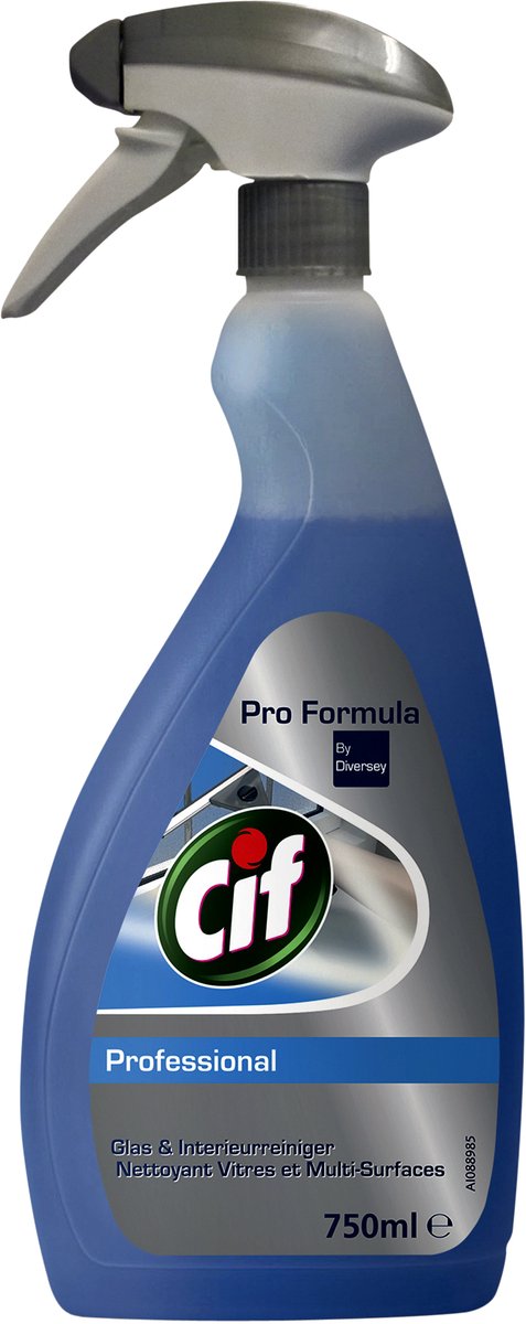 Cif Glas & Ruiten Spray - 6 x 750 ml