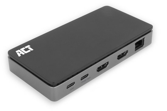 ACT Usb C Dual 4K Monitor MST Docking Station