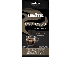 Lavazza Espresso Italiano Classico filterkoffie 250g