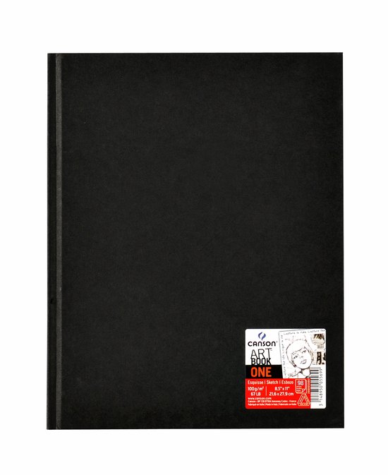 Tekenboek Canson Art Dummy 216x279mm 100gr 196vel | 1 stuk