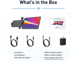 Portable Monitor - Tri Screen - Laptop Uitbreider - Full HD