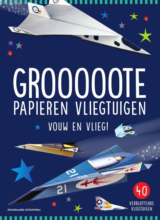 Grooooote papieren vliegtuigen