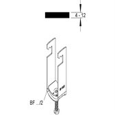 Serre-câble Niedax 112516 NIE BF 26/2 par 100