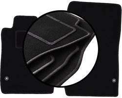 Complete set veloursmatten voor: Mercedes SLK R171 coupé (2004-2011)