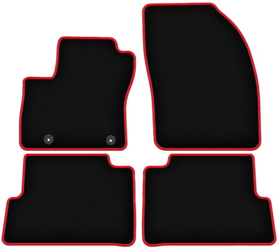Vloermatten Voor Ford C-MAX II (5-zits) 2010-2015 – 4 Stuks, Antislip, Waterdicht, XPE-leder, Op Maat